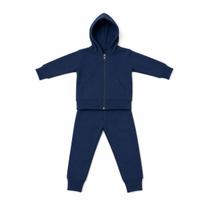 Conjunto Moletom Bebê Casaco Zíper e Calça Confortável Cor:MeninasTamanho:3-6M
