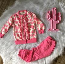 Conjunto moletom bebê inverno