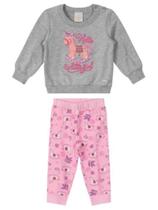 Conjunto Moletom Bebê Menina Flanelado por Dentro Infantil Menina Estiloso - Carinhoso Conjunto Moletom Bebê Menina Flanelado por Dentro Infantil Menina Estiloso - Carinhoso