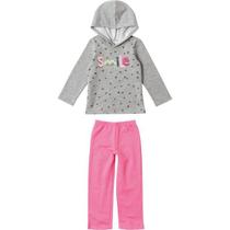 Conjunto Moletom Bebê Menina Malwee Kids Ref. 78272