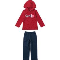 Conjunto Moletom Bebê Menina Malwee Kids Ref. 78272