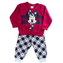 Conjunto Moletom Bebê Menina Minnie Conjunto Moletom Bebê Menina Minnie
