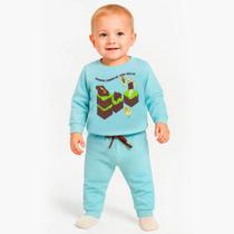 Conjunto Moletom Bebe Menino Escolha Seu Modelo, com Estampas Divertidas e Conforto Infantil Bebê Masculino