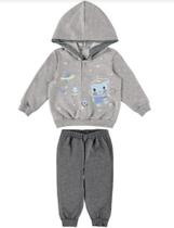 Conjunto Moletom Bebê Menino Flanelado Infantil Blusão cCapuz Peitilho Calça Moletom - MalweeKids Conjunto Moletom Bebê Menino Flanelado Infantil Blusão cCapuz Peitilho Calça Moletom - MalweeKids