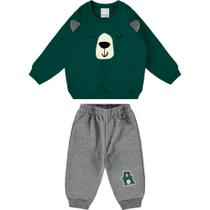 Conjunto Moletom Bebê Menino Malwee Kids Ref. 116651