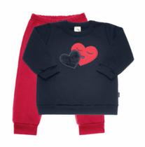 Conjunto Moletom Bebê Pulla Bulla Ref. 42121 Conjunto Moletom Bebê Pulla Bulla Ref. 42121