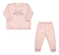 Conjunto Moletom Bebê Pulla Bulla Ref. 42122 Conjunto Moletom Bebê Pulla Bulla Ref. 42122