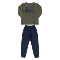 Conjunto Moletom Bee Loop Infantil Just Cool Masculino