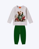 Conjunto Moletom Bichinhos Infantil Masculino Kyly P1001575 Conjunto Moletom Bichinhos Infantil Masculino Kyly P1001575