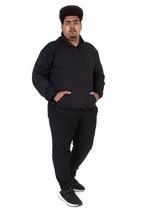Conjunto Moletom Canguru Masc Plus Size