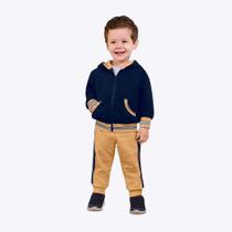 Conjunto Moletom Casaco e Calça Infantil Menino Milon 2000110 Conjunto Moletom Casaco e Calça Infantil Menino Milon 2000110