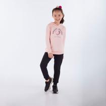 Conjunto Moletom com Touca Menina Pulla Bulla Ref. 52841 Cor:Rosa ClaroTamanho:8