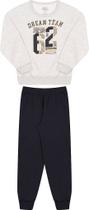 Conjunto Moletom Cor Mescla Banana Dream Team