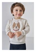 Conjunto Moletom Dog Be a brave Menino LucBoo
