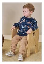 Conjunto Moletom Estampado Bebê Menino LucBoo Conjunto Moletom Estampado Bebê Menino LucBoo