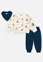 Conjunto Moletom Estampado Divertto