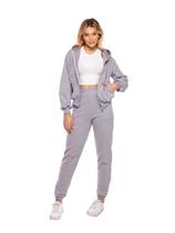 Conjunto Moletom Feminino com Capuz e Calça Jogger Roupa de Frio Casual Confortável para Inverno, Academia, Viagem e D