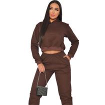 Conjunto Moletom Feminino Liso Gringas Model Conjunto Moletom Feminino Liso Gringas Model