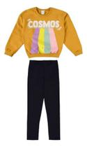 Conjunto Moletom Feminino Menina Infantil Casaco Com Calça Conjunto Moletom Feminino Menina Infantil Casaco Com Calça