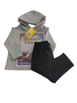 Conjunto Moletom Flanelado Infantil Masculino Conjunto Moletom Flanelado Infantil Masculino