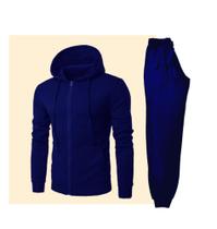 Conjunto moletom flanelado Jaqueta com bolso canguru e com calça Masculina e feminina adulto Conjunto moletom flanelado Jaqueta com bolso canguru e com calça Masculina e feminina adulto