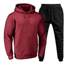 Conjunto Moletom Flanelado Masculino Feminino Blusa E Calça