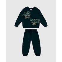 Conjunto Moletom Flanelado Menino Malwee Kids Ref. 0126255