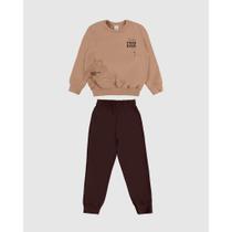 Conjunto Moletom Flanelado Menino Malwee Kids Ref. 0126475