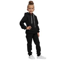 Conjunto Moletom Flanelado Roupa de Frio Infantil Juvenil Unissex Quentinho e Macio