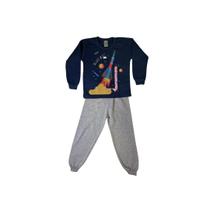Conjunto Moletom Foguete decolando