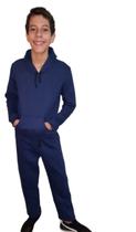 Conjunto moletom infantil Azul marinho 6 a 10 anos Conjunto moletom infantil Azul marinho 6 a 10 anos