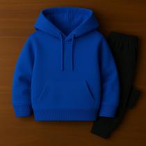 Conjunto Moletom Infantil Blusa de Frio Canguru e Calça Tamanho 8 ao 16