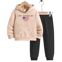 Conjunto Moletom Infantil Blusa e Calça Los Angeles