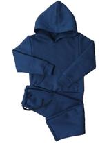 Conjunto moletom infantil calça e blusa azul marinho 1 a 4 anos Conjunto moletom infantil calça e blusa azul marinho 1 a 4 anos