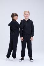 Conjunto Moletom Infantil Capuz e Zíper Preto Conjunto Moletom Infantil Capuz e Zíper Preto