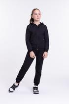 Conjunto Moletom Infantil Capuz e Zíper Preto Conjunto Moletom Infantil Capuz e Zíper Preto