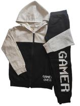 Conjunto moletom infantil e juvenil menino - inverno