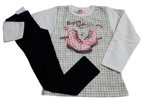 Conjunto moletom infantil feminino Conjunto moletom infantil feminino
