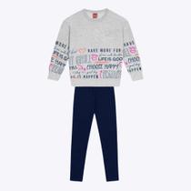 Conjunto Moletom Infantil Feminino Kyly 1000092