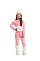Conjunto Moletom Infantil Feminino Urso By Gus 6549
