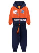 Conjunto Moletom Infantil First Team Conjunto Moletom Infantil First Team