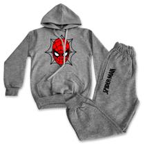 Conjunto Moletom Infantil Homem Aranha Conjunto Moletom Infantil Homem Aranha