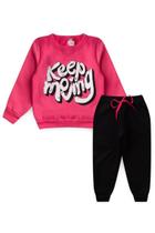 Conjunto Moletom Infantil Keep Moving Conjunto Moletom Infantil Keep Moving
