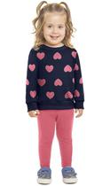Conjunto Moletom Infantil Kyly 207920 Conjunto Moletom Infantil Kyly 207920