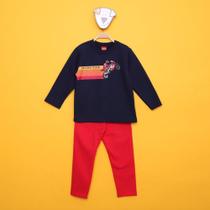 Conjunto Moletom Infantil Kyly Peluciado Estampado Masculino Conjunto Moletom Infantil Kyly Peluciado Estampado Masculino