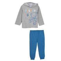 Conjunto Moletom Infantil Malwee Kids Urso Fechado Menino