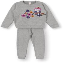 Conjunto moletom infantil marisol