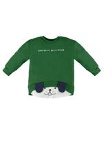 Conjunto Moletom Infantil Masculino Bebê Cachorrinho Verde Up Baby