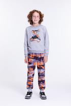 Conjunto Moletom Infantil Masculino Camuflado Urso Mescla Conjunto Moletom Infantil Masculino Camuflado Urso Mescla