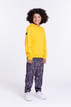 Conjunto Moletom Infantil Masculino Capuz e ABC Amarelo Conjunto Moletom Infantil Masculino Capuz e ABC Amarelo